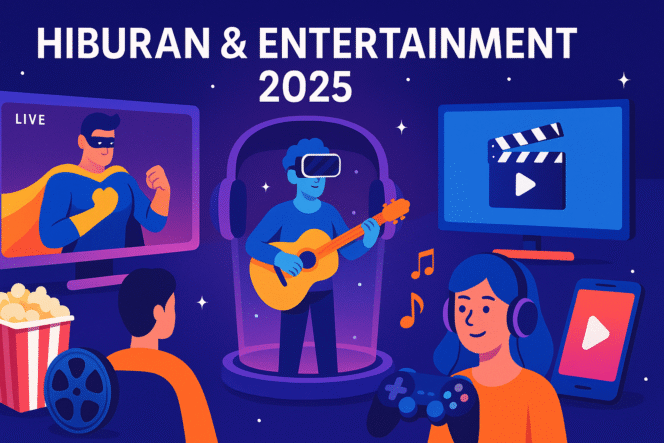
Tren Hiburan 2025: Film, Musik, dan Digital Entertainment yang Mengubah Dunia