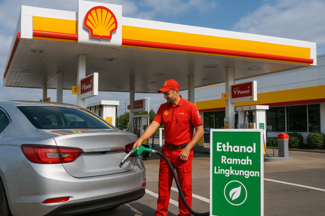 
Fakta Baru: Produk BBM Shell Kini Mengandung Campuran Etanol