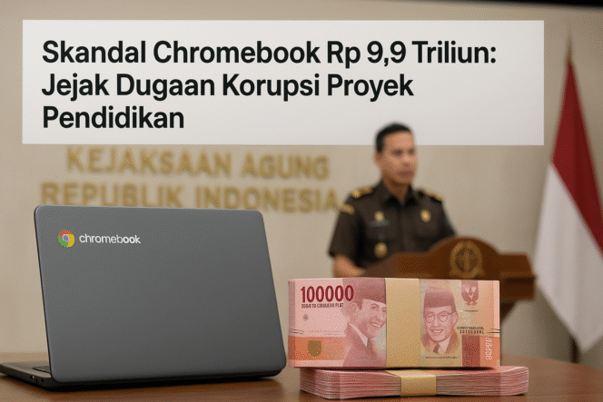 
Skandal Chromebook Rp 9,9 Triliun: Menguak Dugaan Korupsi Proyek Pendidikan